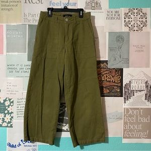 Women’s Who What Wear Green Jeans